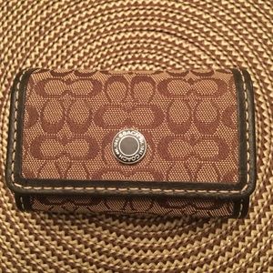 Coach Contact Lens Case Brown